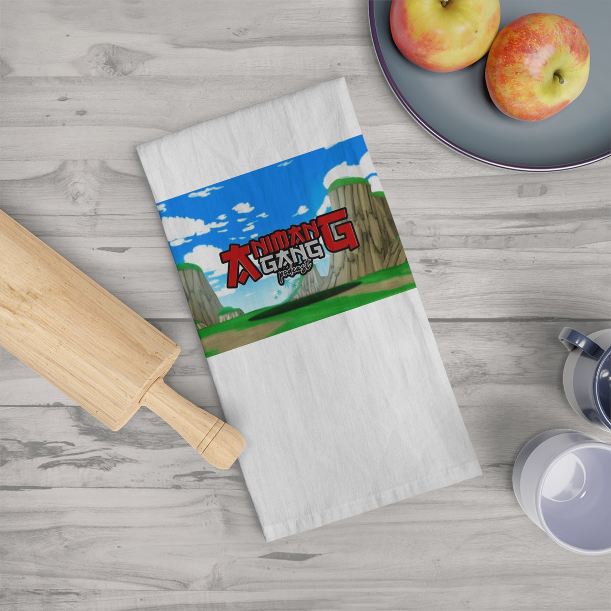 Animang Gang Tea Towel! Kitchen Decor, Gift Idea for Foodies, Fun Accent for Game Room, Unique Gift for Birthdays