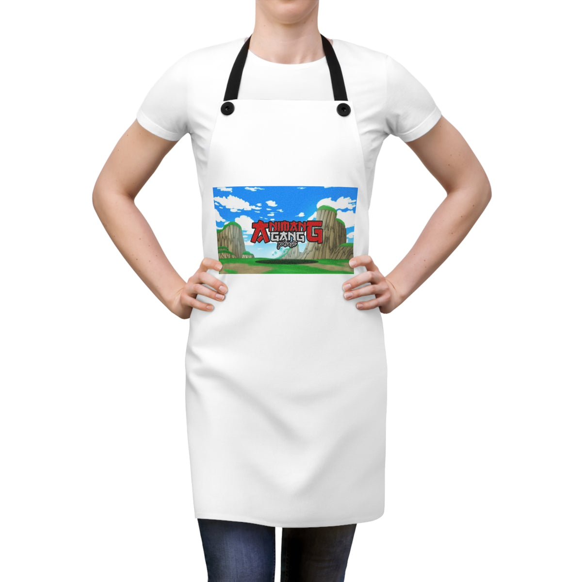 Animang Gang Cooking Apron! Gaming Themed Apron, Gift for Gamers, Unique Kitchen Accessory, Funny Baking Apron