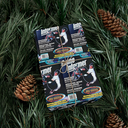 Game Informer 1999 Issue #79 "Tony Hawks Pro Skater" Gift Wrapping Paper