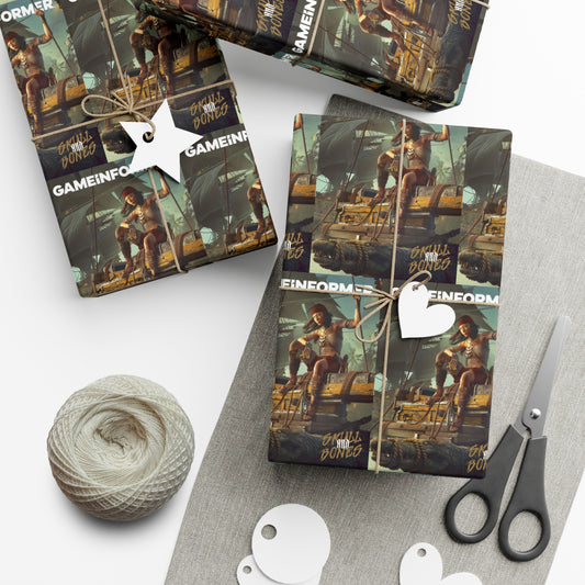 Game Informer 2022 Issue #348 "Skull & Bones" Gift Wrapping Paper