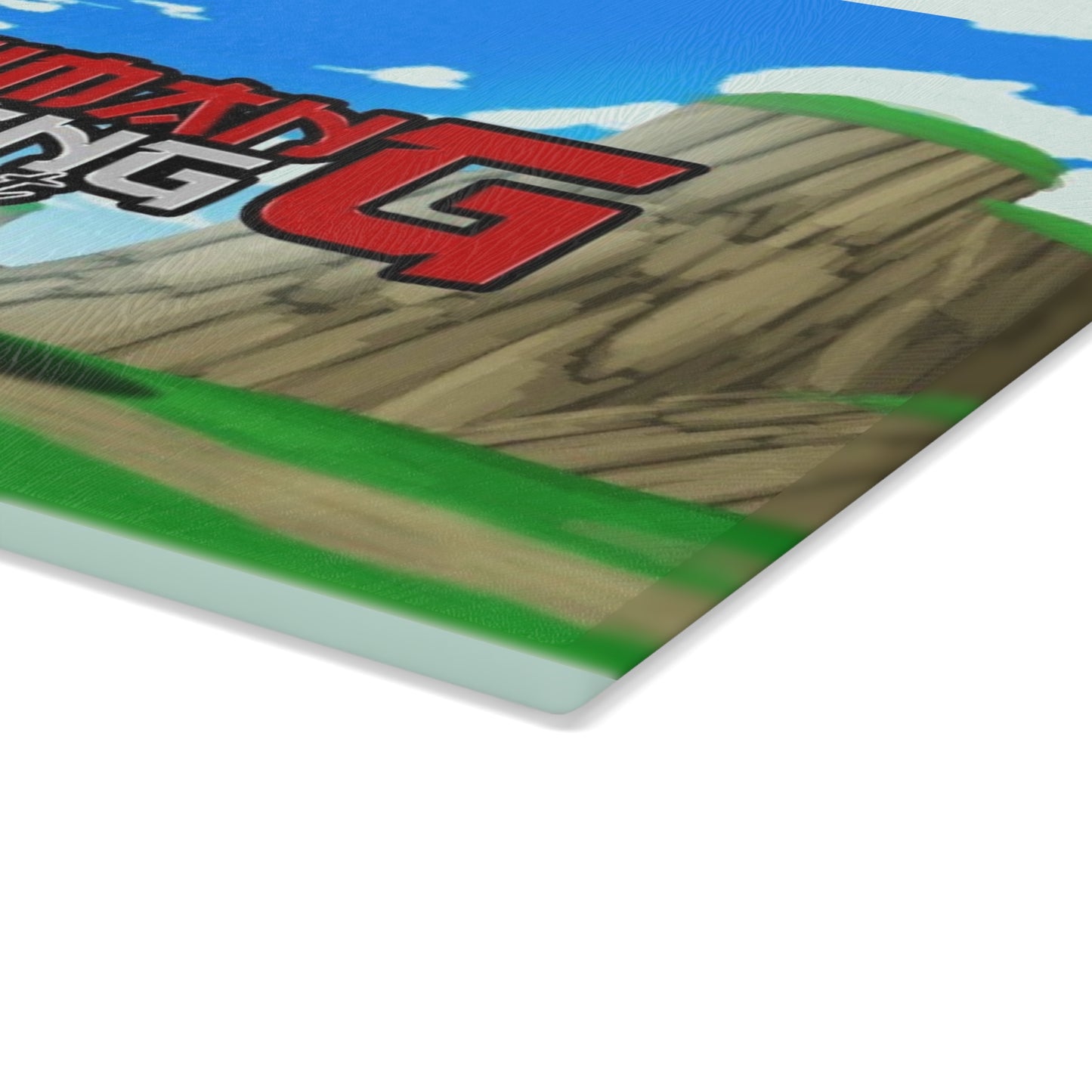 Animang Gang Glass Cutting Board! Kitchen Décor, Gift for Chefs, Anime Fans, Cooking Enthusiast, Unique Kitchen Gift