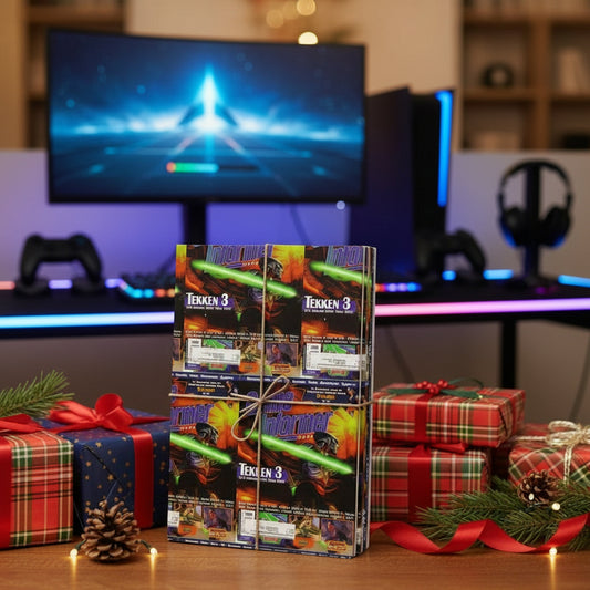 Game Informer 1998 Issue #61 "Tekken 3" Gift Wrapping Paper