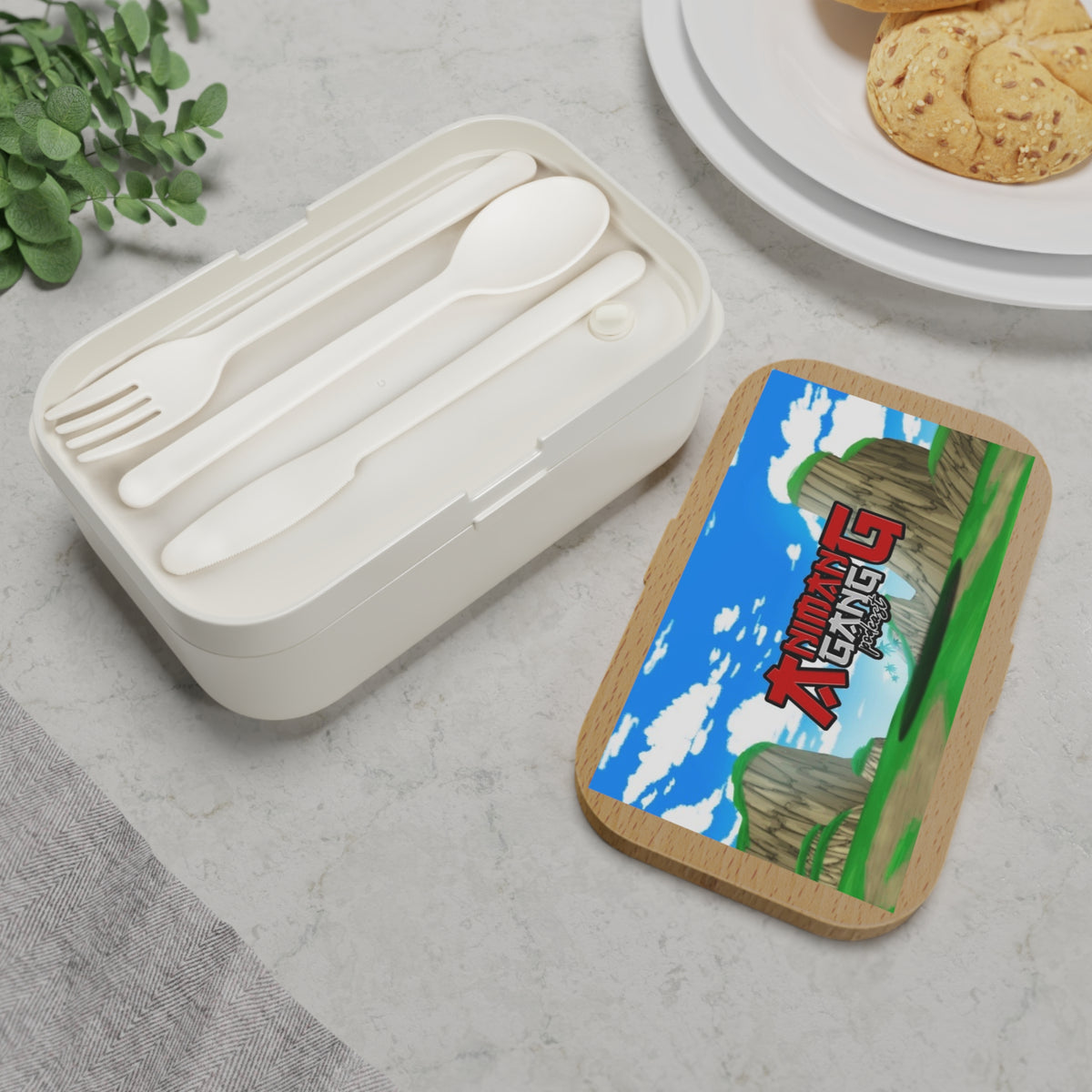 Animang Gang Bento Lunch Box! Fun & Functional Food Container for Kids, School Lunch Box, Geeky Gift, Eco-Friendly Meal Prep