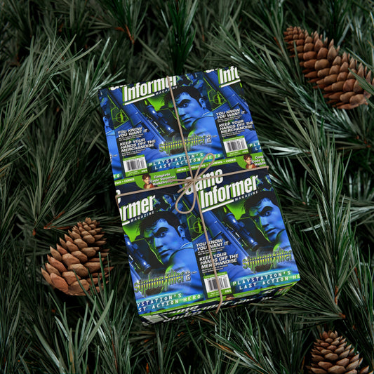 Game Informer 2000 Issue #84 "Syphon Filter 2" Gift Wrapping Paper