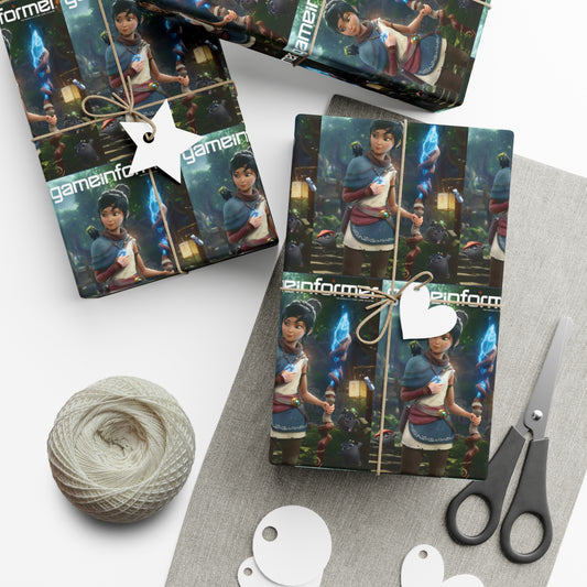 Game Informer 2020 Issue #329 "Kena" Gift Wrapping Paper