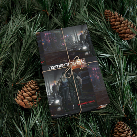 Game Informer 2020 Issue #324 "RE3" Gift Wrapping Paper Full