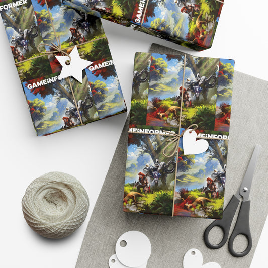 Game Informer 2022 Issue #342 "Forbidden West" Gift Wrapping Paper