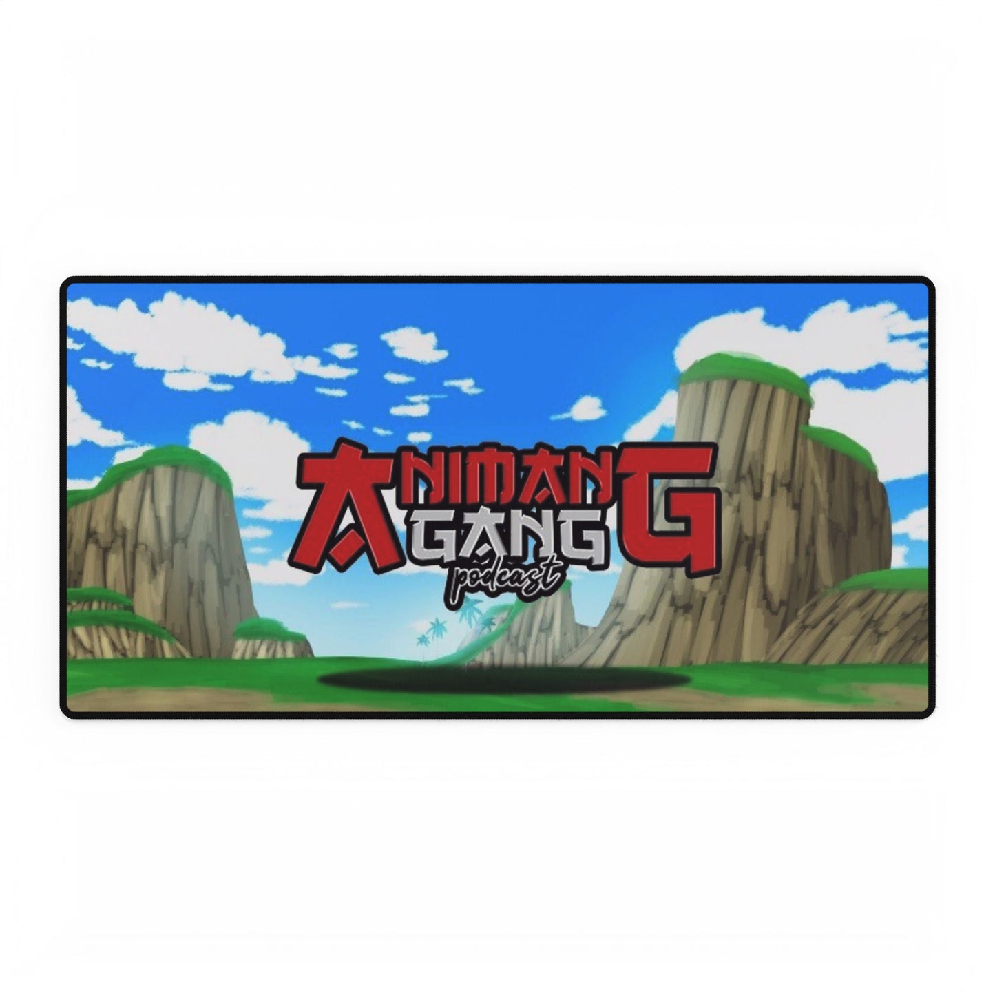 Animang Gang Desk Mat | Custom Mouse Pad | Desk Accessories | Unique Gift for Streamers | Home Office Decor