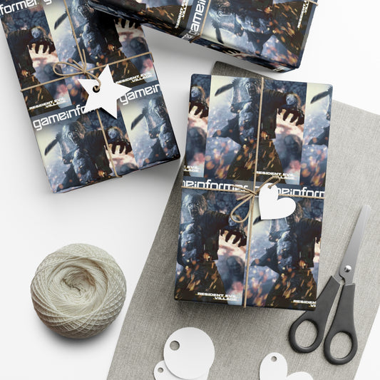 Game Informer 2021 Issue #335 "RE Village" Gift Wrapping Paper