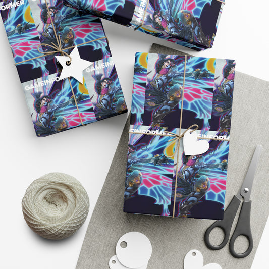 Game Informer 2022 Issue #350 "Bayonetta" Gift Wrapping Paper