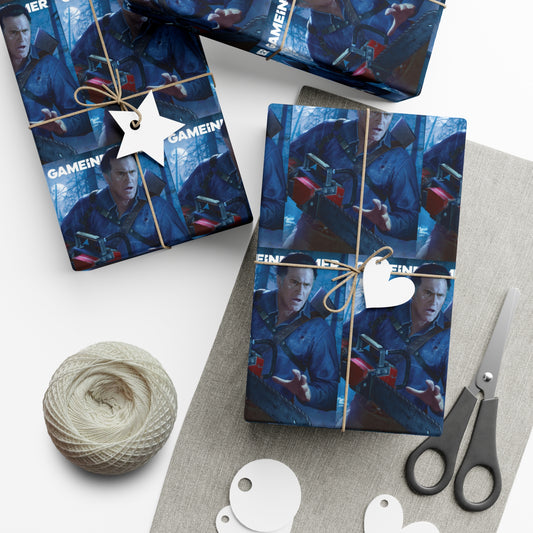 Game Informer 2022 Issue #345 "Evil Dead" Gift Wrapping Paper