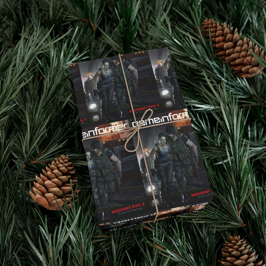 Game Informer 2020 Issue #324 "RE3" Gift Wrapping Paper