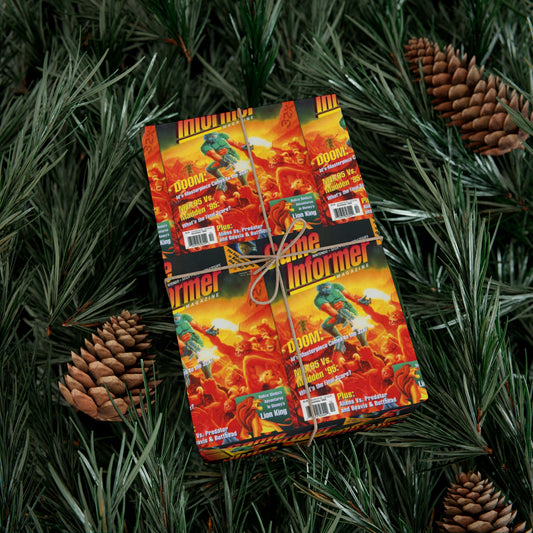 Game Informer 1994 Issue #20 "DOOM" Gift Wrapping Paper