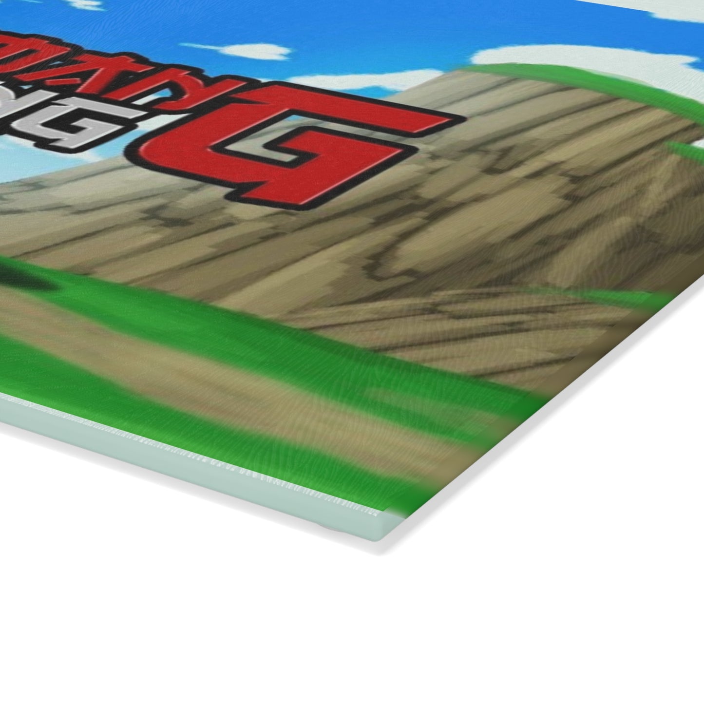 Animang Gang Glass Cutting Board! Kitchen Décor, Gift for Chefs, Anime Fans, Cooking Enthusiast, Unique Kitchen Gift