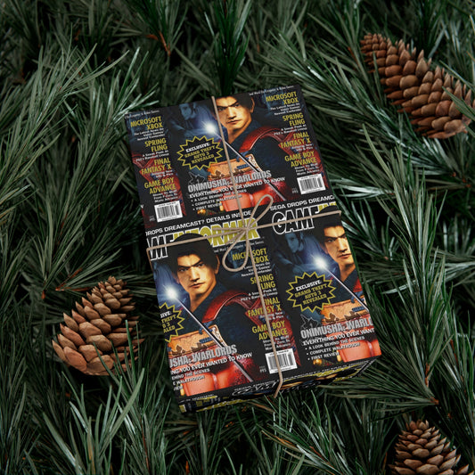 Game Informer 2001 Issue #95 "Onimusha" Gift Wrapping Paper