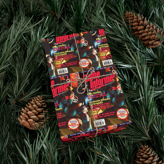 Game Informer 1995 Issue #29 "Killer Instinct" Gift Wrapping Paper