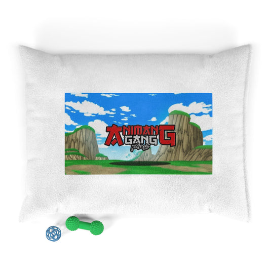 Animang Gang Cozy Pet Bed! Plush Dog Bed, Cat Nap Mat, Fun Pet Cushion, Unique Pet Gift, Animal Lover's Decor